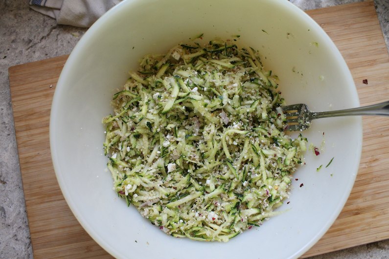 Food Lust People Love Turkey Zucchini Feta Meatballs