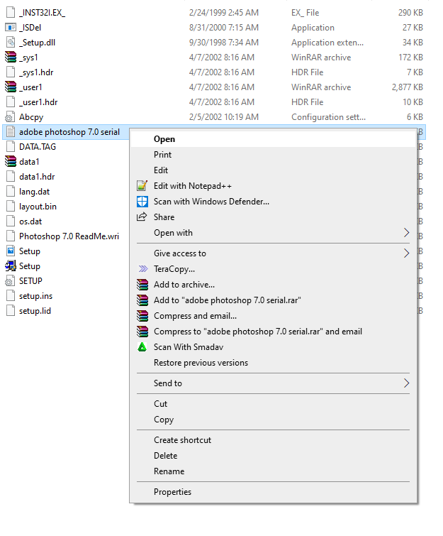 Photoshop 7 serial number generator
