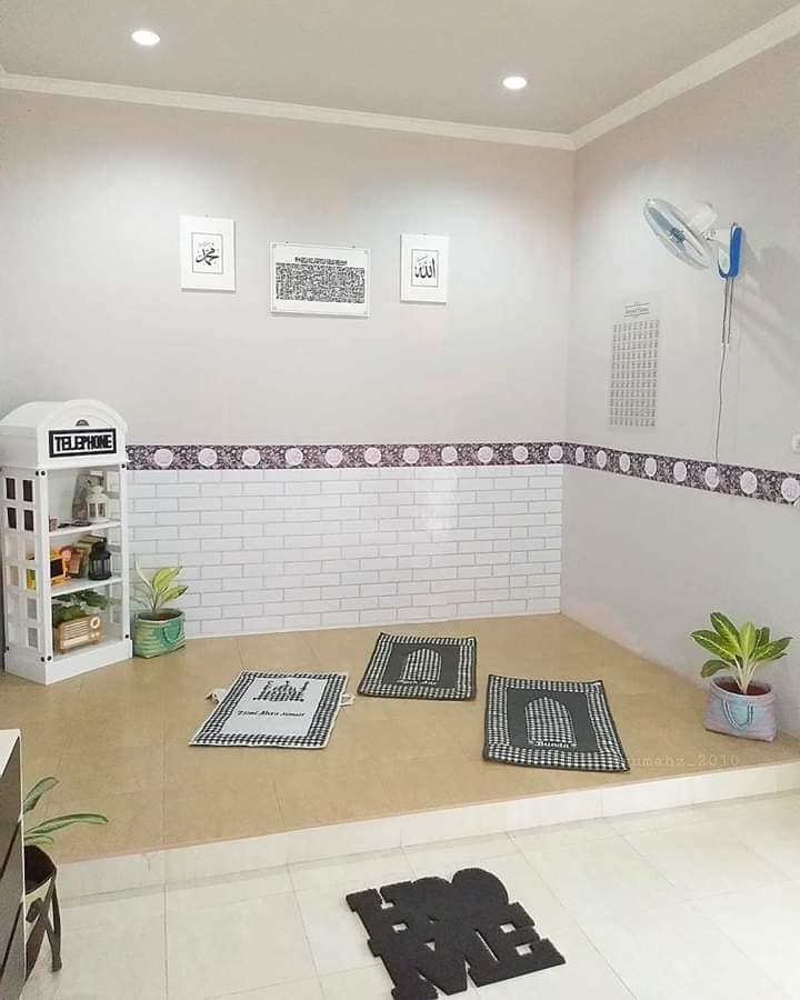 45 Desain Mushola Minimalis di Dalam Rumah Rumahku Unik