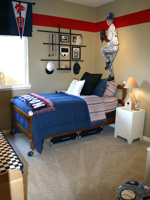 Prairie Home Therapy: Boy's Room: Red and Blue