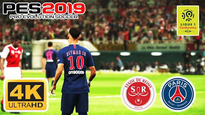 PES 2019 | Stade De Reims vs PSG | France League 1 | PC GamePlaySSS