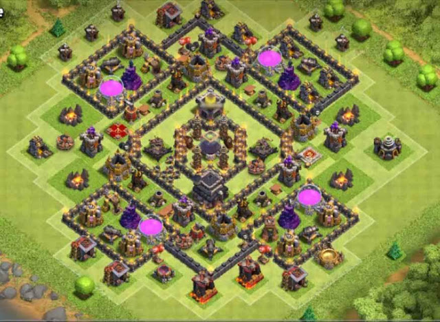 Base Town Hall 8 Clash of Clans Farming