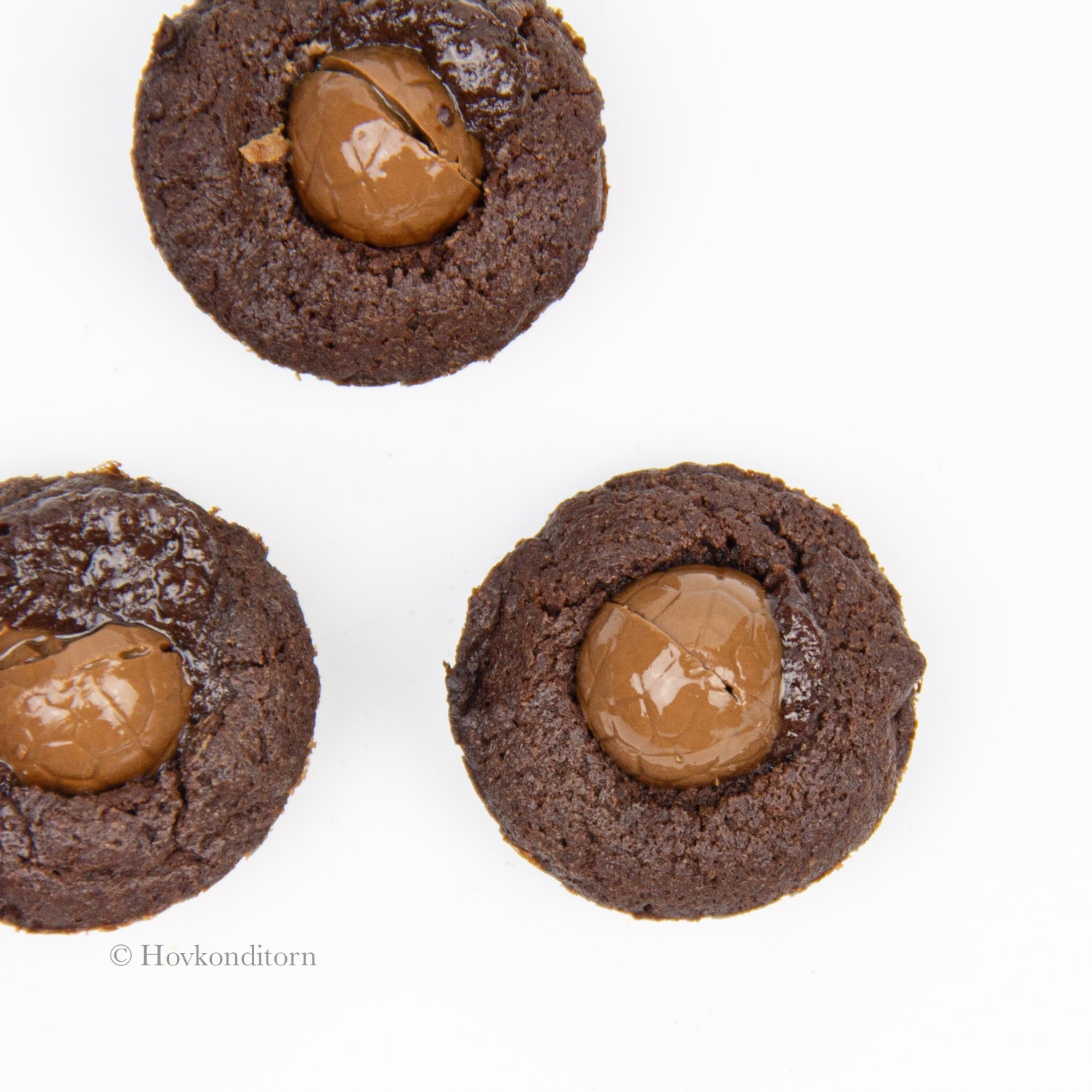 Salted Caramel Brownie Mini Muffins