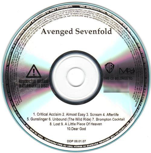 Monument Of Endless Damnation Avenged Sevenfold Album Download