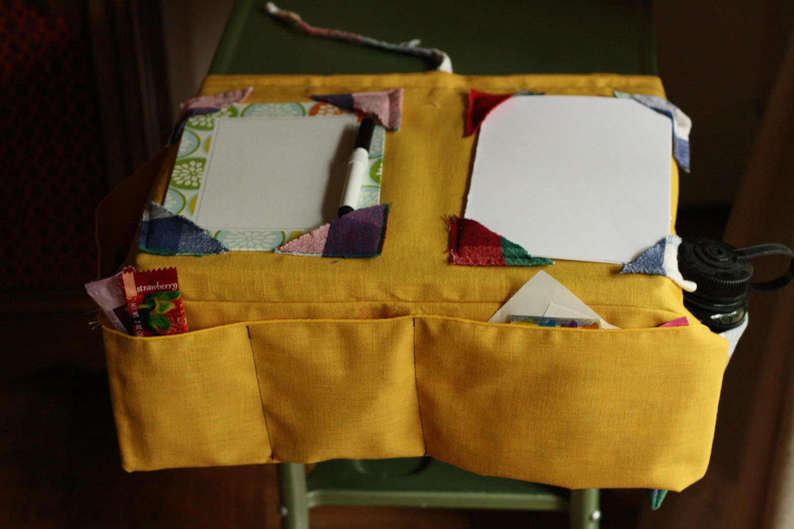 LOVE for travel an airplane tray cover