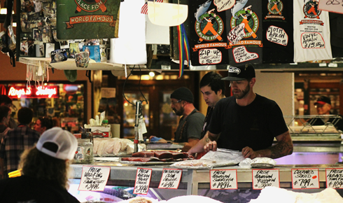 pike place market seattle photography