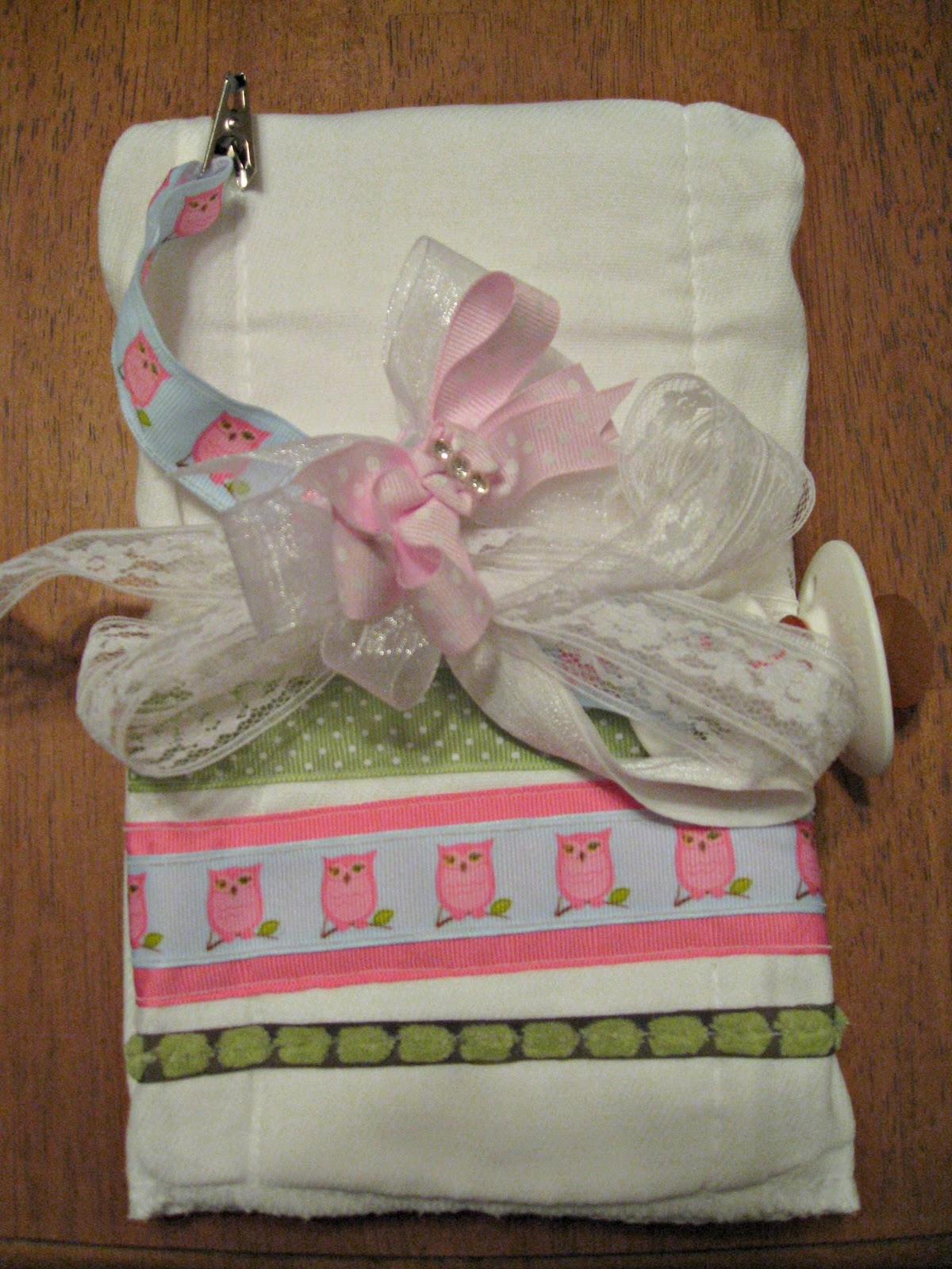 The Allred Front Door Baby Boy Burp Cloths