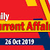 Kerala PSC Daily Malayalam Current Affairs 26 Oct 2019