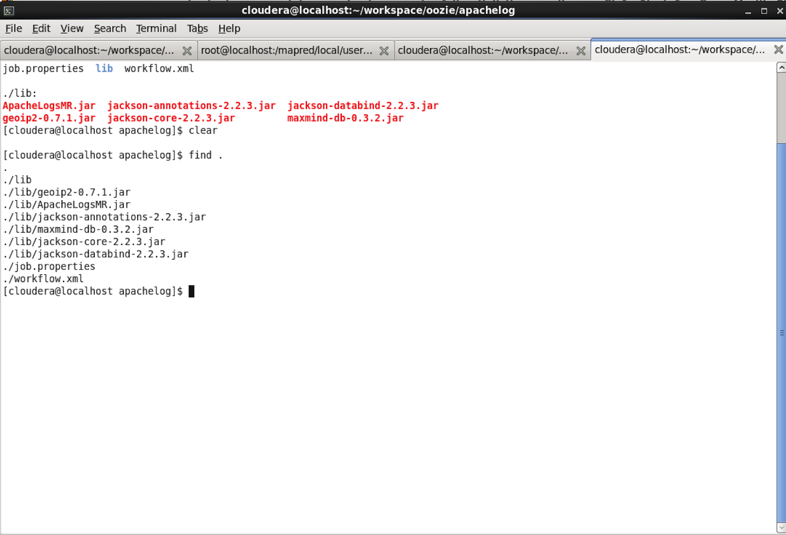 Sunil's Notes Creating Oozie workflow for mapreduce job that uses distributed cache