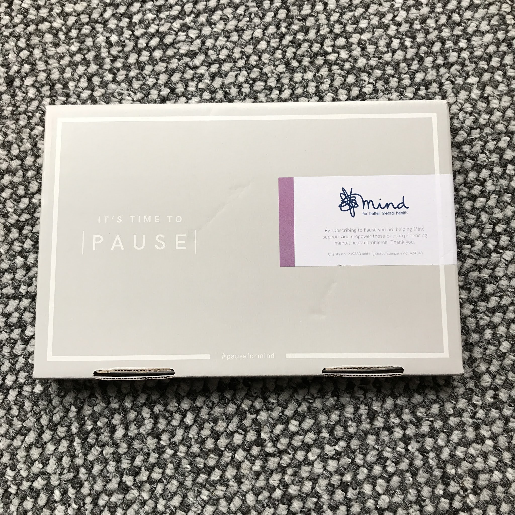 Pause Subscription Box by MIND (Review)