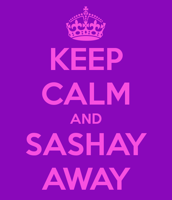 sashay away