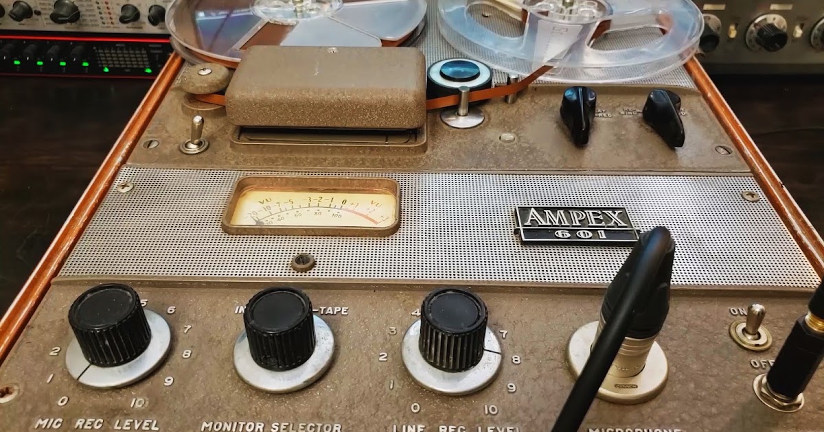 Ribbon Microphones, Mini Guitar Amps, Tascam 4 track Cassette Tape Recorders. Present. Ampex