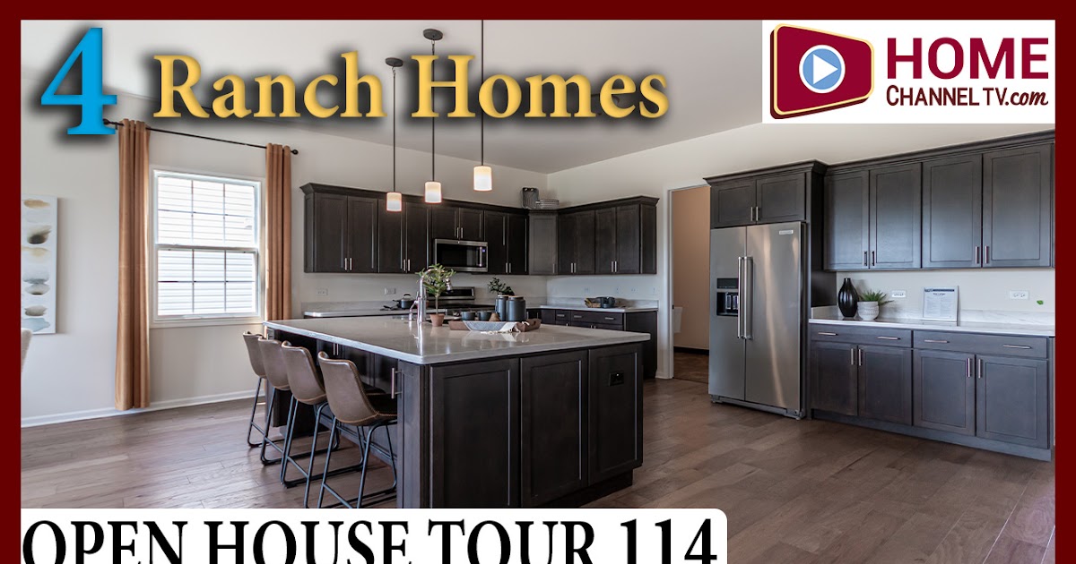 Open House Tour 114 Touring 4 Ranch Homes at Lago Vista in Lockport IL