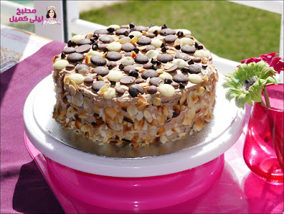 جديد...كاطو جميل ولذيذ وكيشهي بالكراميل والشوكولا روعة من ليلى كميل