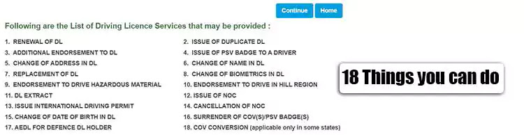 Driving Licence Renewal Online Step By Step Full Process Driving Licence Renewal Online