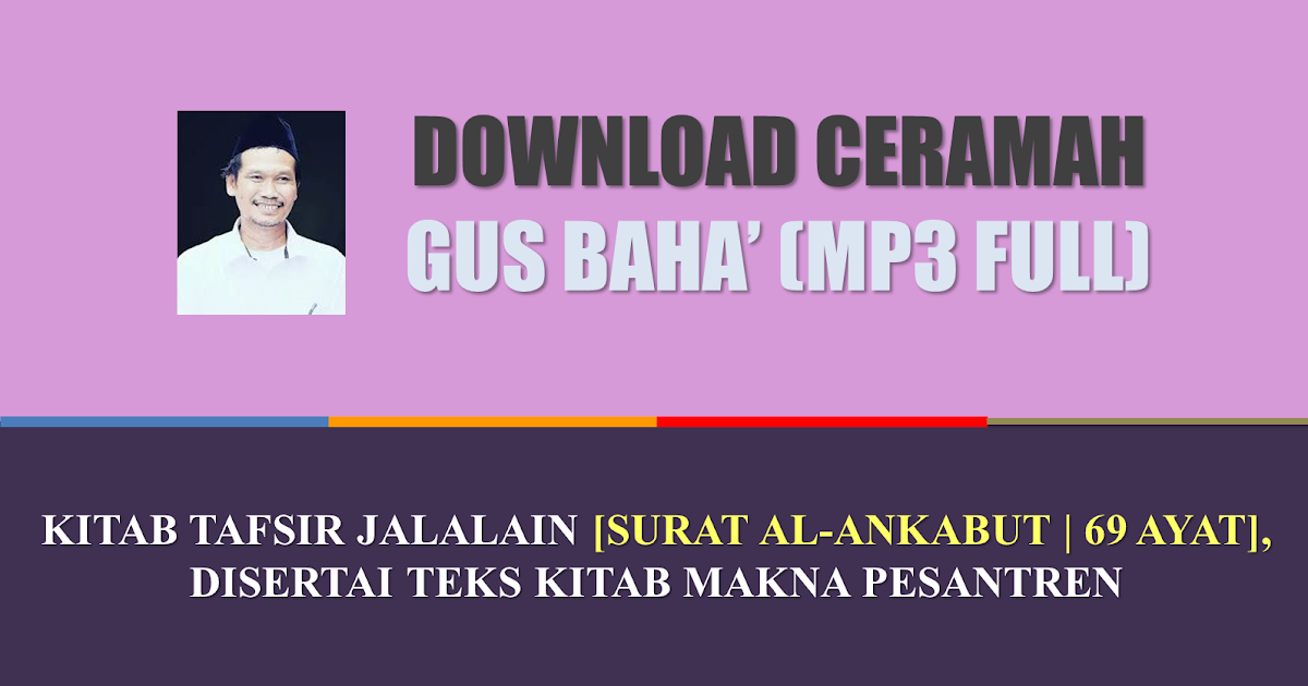 Download Mp3 Gus Baha