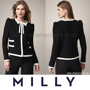 Crown Princess Victoria Style MILLY Marzia Jacket