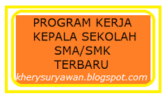 Program Kerja Kepala Sekolah SMA/SMK 