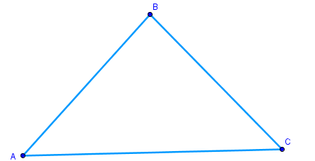 منصفات مثلث و خاصيتها