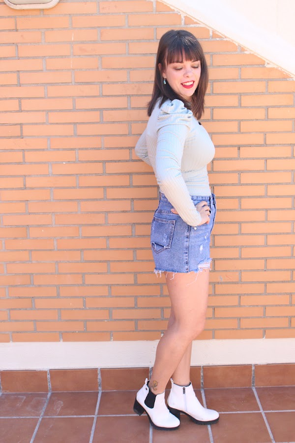 Shorts vaqueros rotos