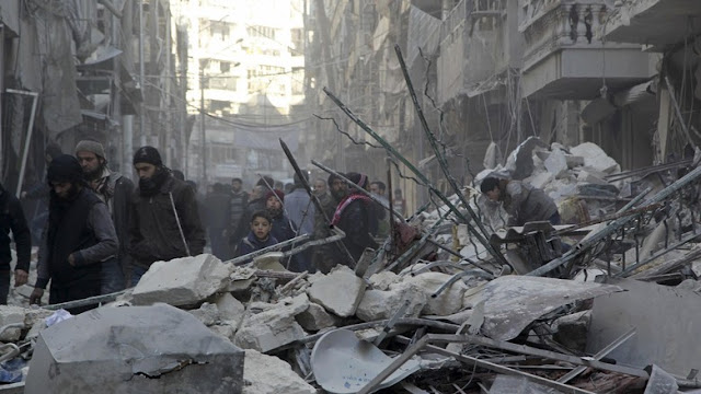 Putus Asa Sudah Tidak Ada Harapan, Warga Aleppo Tebar Pesan Selamat Tinggal Melalui Sosial Media Putus Asa Sudah Tidak Ada Harapan, Warga Aleppo Tebar Pesan Selamat Tinggal Melalui Sosial Media