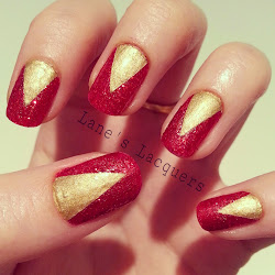 nail gold nails glitter designs chevron simple trendy inc chevrons pick challenge mix askideas