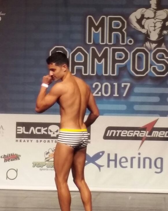 Ramon Cabral se apresenta no palco do Mr. Campos 2017. Foto: Arquivo pessoal