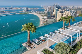 World's highest infinity pool is nearly 1,000 feet off the ground|interesting news of the day|