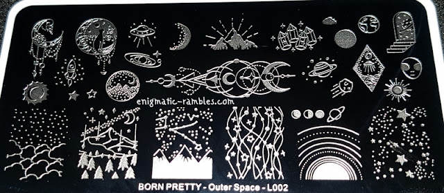 Review Stamping Plate Born Pretty Store BPS Outer Space L002 #46458 Star Moon Stamp Stencil Review-Stamping-Plate-Born-Pretty-Store-BPS-Outer-Space-L002-#46458-Star-Moon-Stamp-Stencil