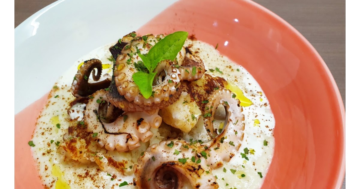 [食譜]Vichyssoise章魚佐馬鈴薯冷湯