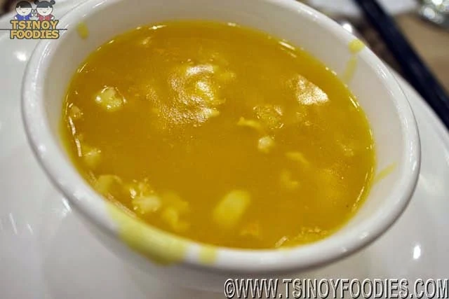 golden pumpkin soup