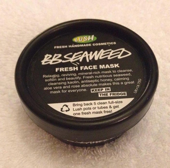 The Powderpuff Room BB Seaweed Fresh Face Mask Lush Review
