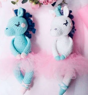 PATRON GRATIS UNICORNIO BAILARINA AMIGURUMI 42963