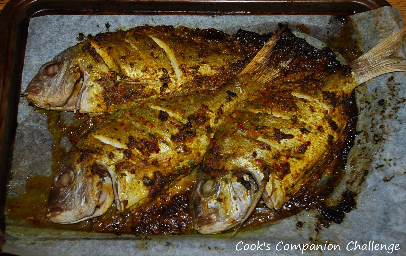 The Cook's Companion Challenge 326/984 Baked fish in a North African