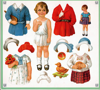 Bonecas de Papel - Paper Dolls - Muñecas Recortables