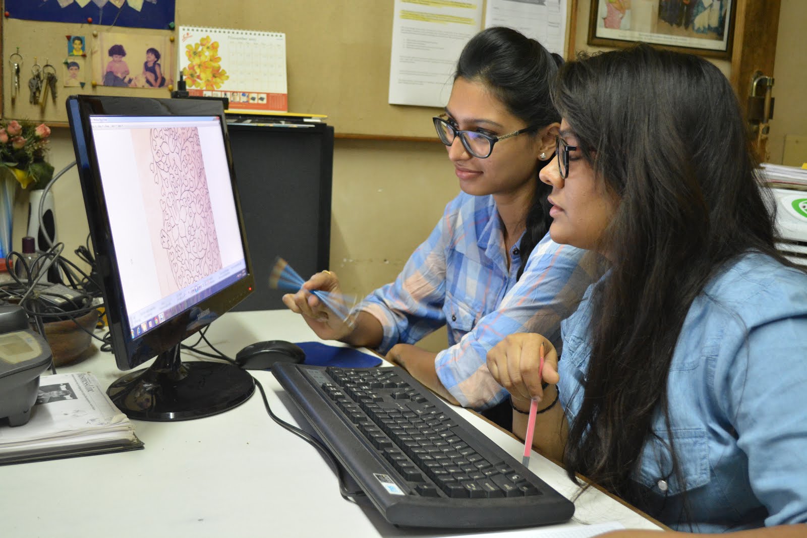 GIFT Students CAD Design Textile COMPUTERIZE Prints Ahmedabad 
