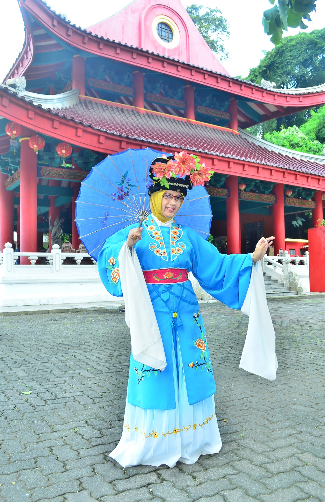 FOTO ALA KELUARGA KERAJAAN CHINA DI SAM POO KONG - alaMasEdy