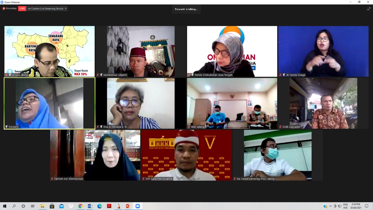 Peran Monitoring Ombudsman Penuhi Hak Difabel dalam Pelayanan dan Penggunaan Fasilitas Publik