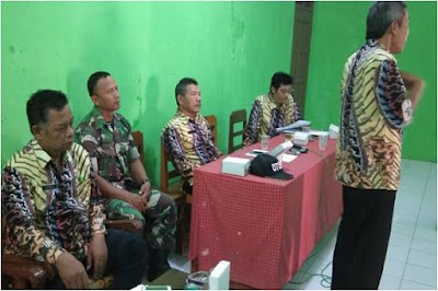 SOSIALISASI PENJARINGAN PERANGKAT DESA  KARANGANOM