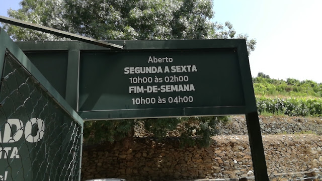 Horário de Abertura da praia Fluvial