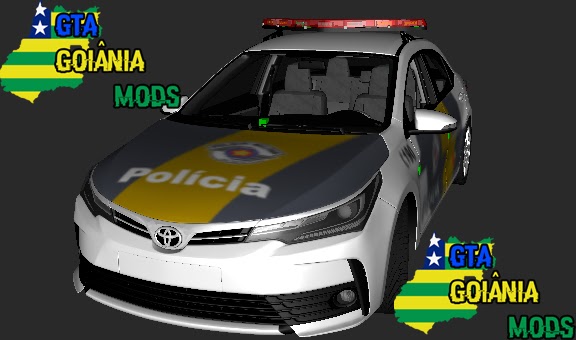 Gta Goiânia Mods: GTA V - COROLLA 2015/16 DA POLÍCIA MILITAR DO DISTRITO  FEDERAL - PMDF