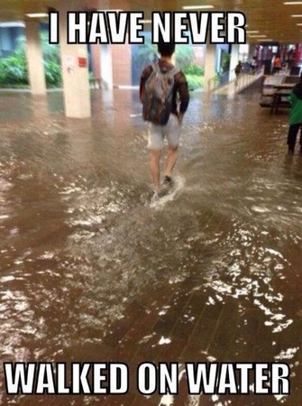 onthesannyside: Strange things happen when it floods...