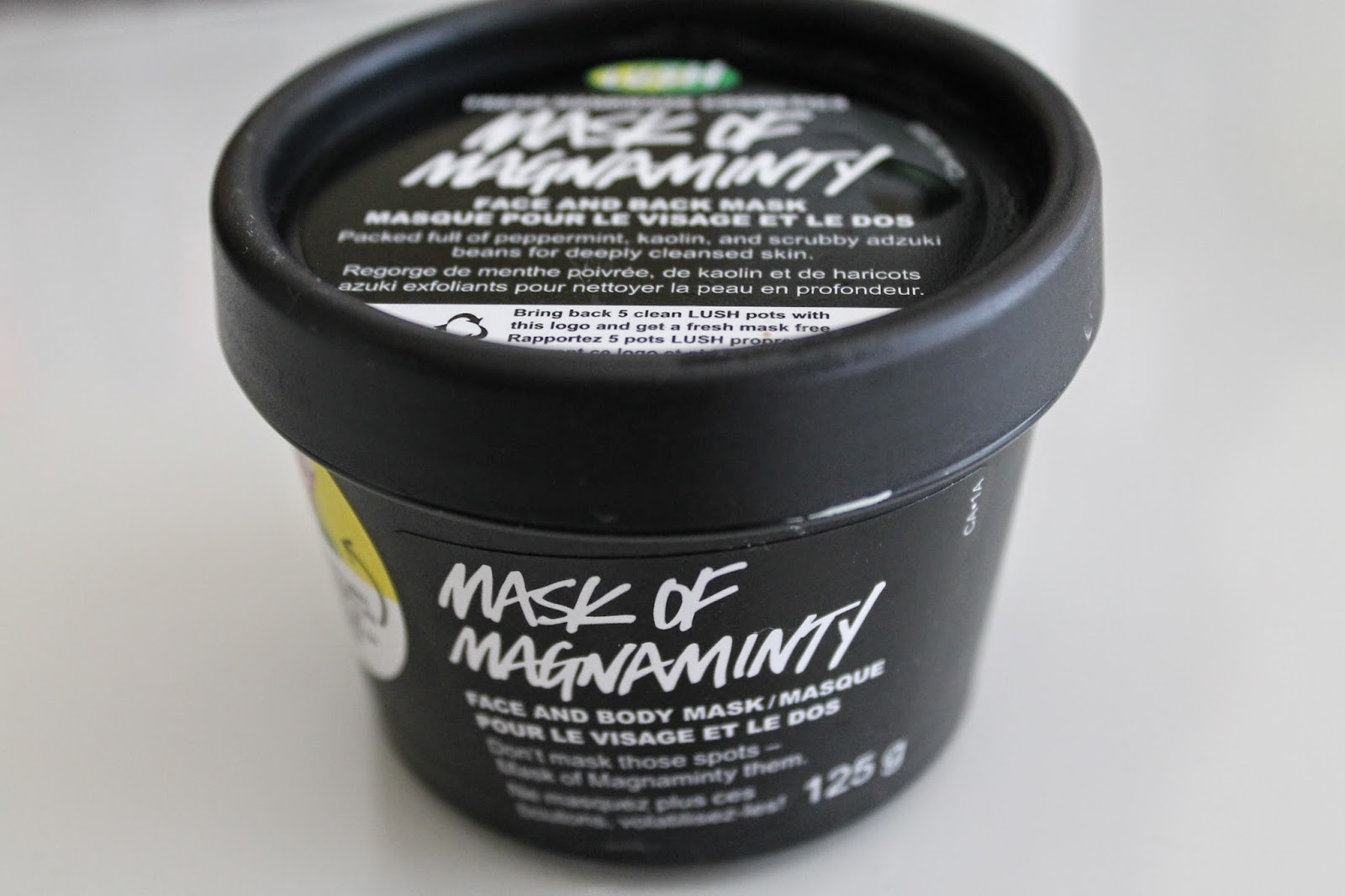 All Red Everything Review LUSH Mask of Magnaminty