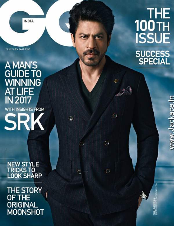 Hot-n-Classy! Shah Rukh Khan On The Cover Of GQ India