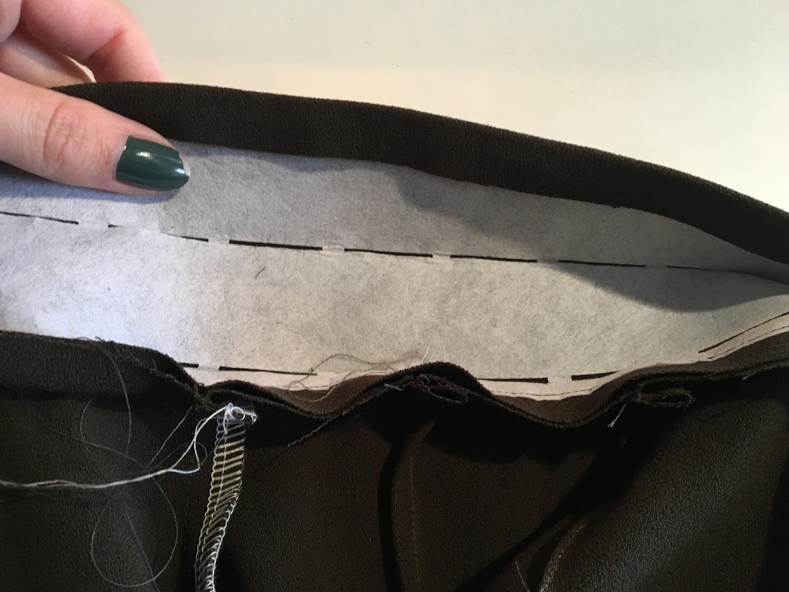 Perfecting the waistband The Magnificent Thread