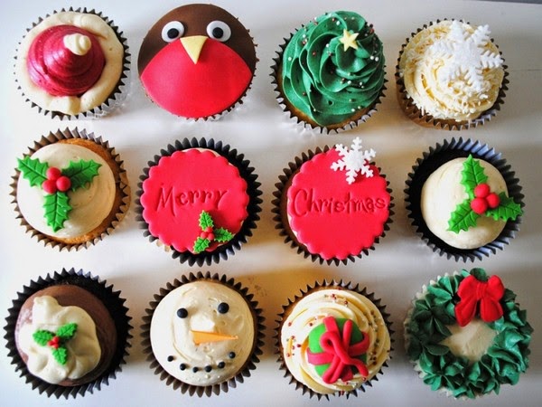 Cupcakes for Christmas – 25 ideas for cool toppings
