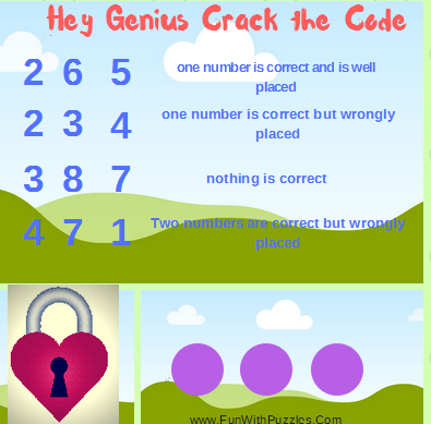 Crack the code game printable