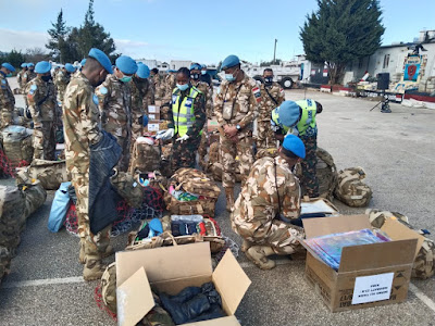 Tanzania Military Police Unit Periksa Perlengkapan Kontingen Garuda UNIFIL