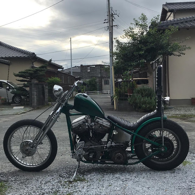 Harley Davidson Panhead By Shunsuke Matsuo Hell Kustom