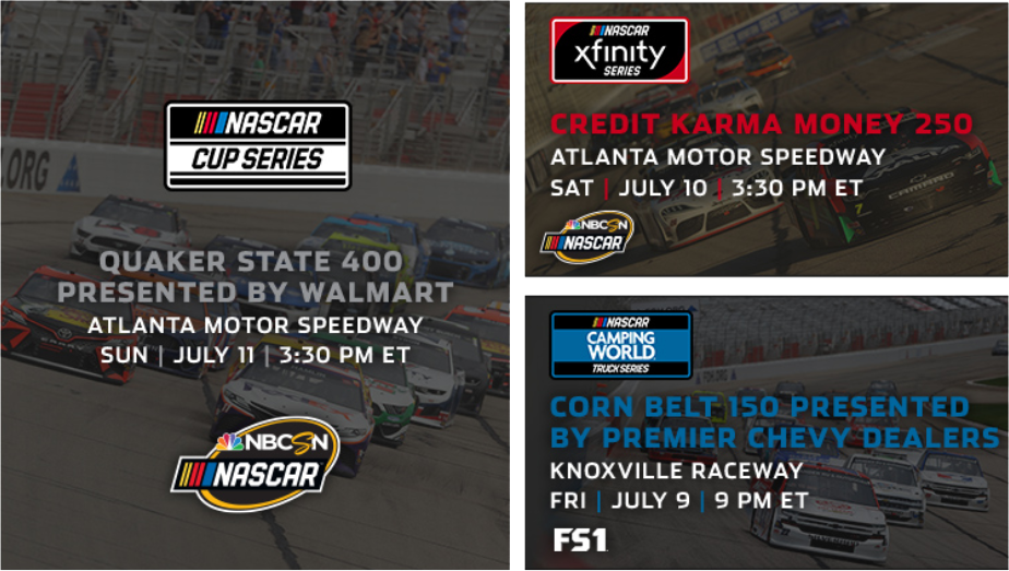 NASCAR Race Mom Weekend Racing Schedule (NASCAR SRX ARCA)